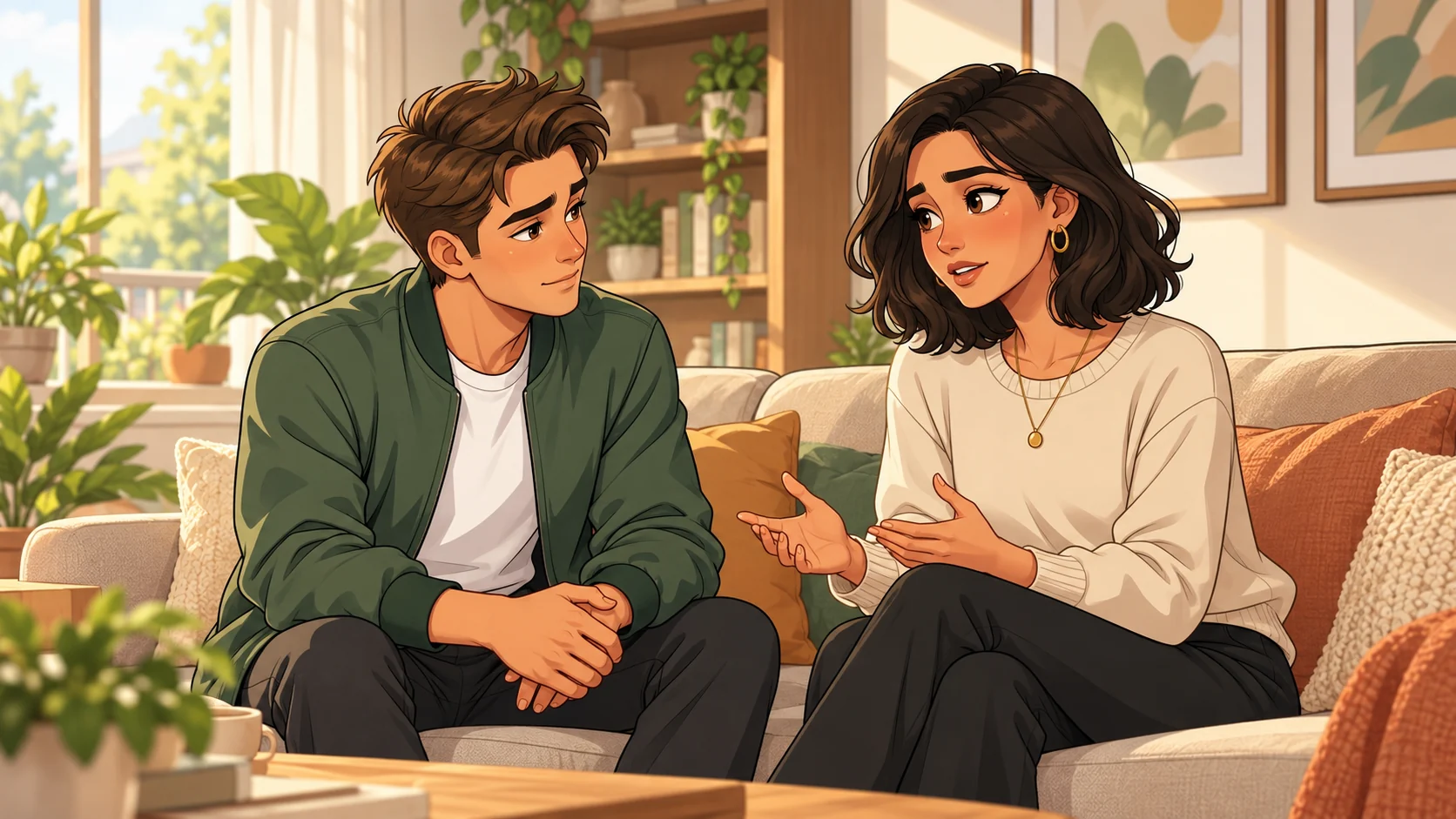 Attachment Decoded illustrated relationship scene